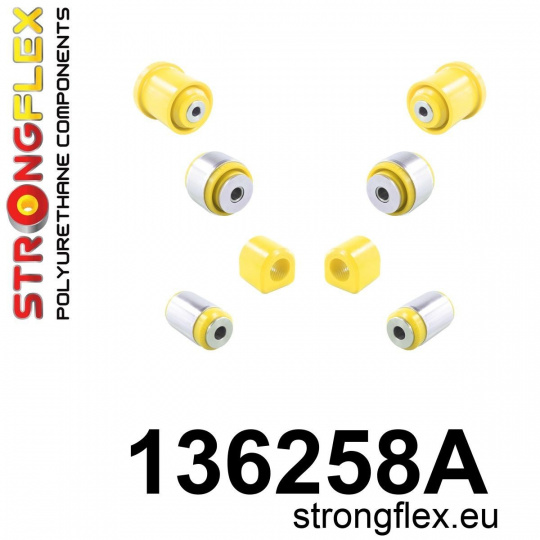 136258A: Full suspension bush kit SPORT 136258A: Full suspension bush kit SPORT