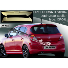 Stylla spoiler zadních dveří Opel Corsa D 5dv (2006 - 2014)