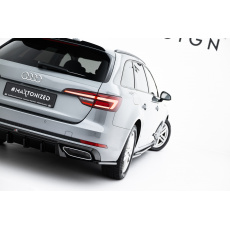 Maxton Design boční difuzory pod zadní nárazník pro Audi A4 B9, černý lesklý plast ABS, Avant / Sedan, vč. S-Line Maxton Design boční difuzory pod zadní nárazník pro Audi A4 B9, černý lesklý plast ABS, Avant / Sedan, vč. S-Line