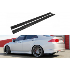 Maxton Design difuzory pod boční prahy pro Honda Accord Mk7 Type-S, černý lesklý plast ABS Maxton Design difuzory pod boční prahy pro Honda Accord Mk7 Type-S, černý lesklý plast ABS