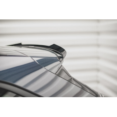 Maxton Design prodloužení spoileru pro Seat Leon FR Mk4, černý lesklý plast ABS, ST (combi)