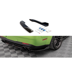 Maxton Design boční difuzory pod zadní nárazník pro Dodge Challenger MK3 SRT Demon, černý lesklý plast ABS Maxton Design boční difuzory pod zadní nárazník pro Dodge Challenger MK3 SRT Demon, černý lesklý plast ABS