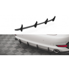 Maxton Design "Street Pro" difuzor zadního nárazníku pro BMW řada 3 G20, G21, plast ABS bez povrchové úpravy, s černou a červenou linkou Maxton Design "Street Pro" difuzor zadního nárazníku pro BMW řada 3 G20, G21, plast ABS bez povrchové úpravy, s černou a červenou linkou