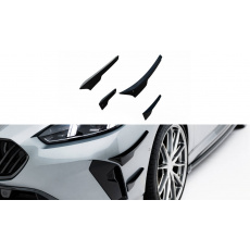 Maxton Design přítlačná křidélka předního nárazníku pro BMW řada 1 F70, plast ABS bez povrchové úpravy, M135i Maxton Design přítlačná křidélka předního nárazníku pro BMW řada 1 F70, plast ABS bez povrchové úpravy, M135i