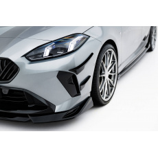 Maxton Design přítlačná křidélka předního nárazníku pro BMW řada 1 F70, plast ABS bez povrchové úpravy, M135i Maxton Design přítlačná křidélka předního nárazníku pro BMW řada 1 F70, plast ABS bez povrchové úpravy, M135i