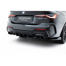 Maxton Design vložka zadního nárazníku pro BMW řada 4 G22/M-Pack, G22/M-Pack Facelift, G23/M-Pack, G23/M-Pack Facelift, černý lesklý plast ABS, Coupé / Cabrio Maxton Design vložka zadního nárazníku pro BMW řada 4 G22/M-Pack, G22/M-Pack Facelift, G23/M-Pack, G23/M-Pack Facelift, černý lesklý plast ABS, Coupé / Cabrio