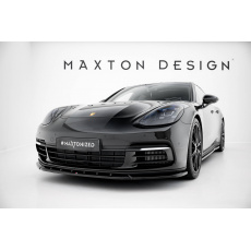Maxton Design spoiler pod přední nárazník pro Porsche Panamera 4S 971, 971 E-Hybrid, černý lesklý plast ABS Maxton Design spoiler pod přední nárazník pro Porsche Panamera 4S 971, 971 E-Hybrid, černý lesklý plast ABS