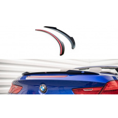Maxton Design prodloužení spoileru pro BMW M6 F12, černý lesklý plast ABS