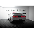 Maxton Design zadní křídlo s úzce rozkročenými držáky a LED světlem pro Dodge Challenger Mk3, pravý karbon