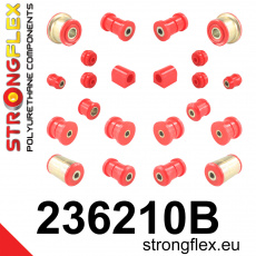 236210B: Strongflex Kompletní sada silentbloků pro zavěšení 236210B: Strongflex Kompletní sada silentbloků pro zavěšení