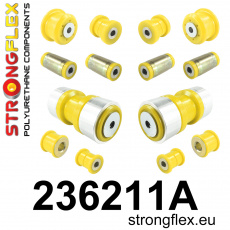 236211A: Strongflex Sada silentbloků zadního zavěšení varianta SPORT 236211A: Strongflex Sada silentbloků zadního zavěšení varianta SPORT