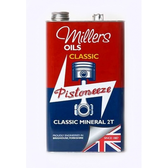 Motorový olej Millers Oils Classic Mineral 2T, 5L