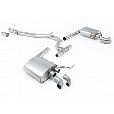 Milltek Sport výfukový systém cat-back 76mm bez rezonátoru bez klapek (nejhlasitější) pro Volkswagen Arteon 2.0TSI 280PS 4Motion (North American bez klapek/Downturn Tips) 2022-2024 Milltek Sport výfukový systém cat-back 76mm bez rezonátoru bez klapek (nejhlasitější) pro Volkswagen Arteon 2.0TSI 280PS 4Motion (North American bez klapek/Downturn Tips) 2022-2024