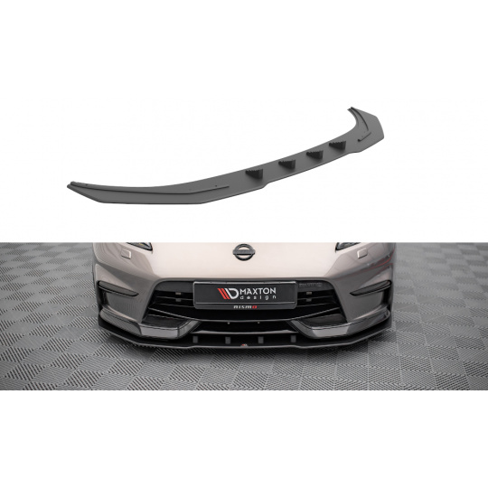 Maxton Design "Street Pro" spoiler pod přední nárazník pro Nissan 370Z Nismo, plast ABS bez povrchové úpravy