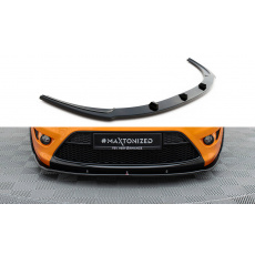 Maxton Design spoiler pod přední nárazník pro Ford Focus ST Mk2 Facelift, černý lesklý plast ABS Maxton Design spoiler pod přední nárazník pro Ford Focus ST Mk2 Facelift, černý lesklý plast ABS