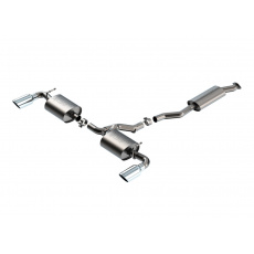 Borla Cat-Back výfukový systém "S-Type" pro Toyota RAV4 2,5L 4Cyl., automat, 4WD, r.v. 2019-2025, mimo HYBRID modely, barva koncovek: chromové