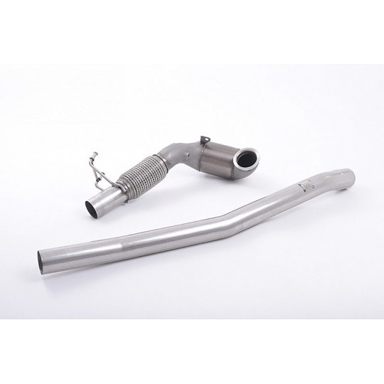 Milltek Sport downpipe a Hi-Flow sportovní katalyzátor pro Audi TT Mk3 TTS 2.0TFSI Quattro (bez OPF/GPF) 2015-2018, pouze pro Milltek Sport cat-back systém