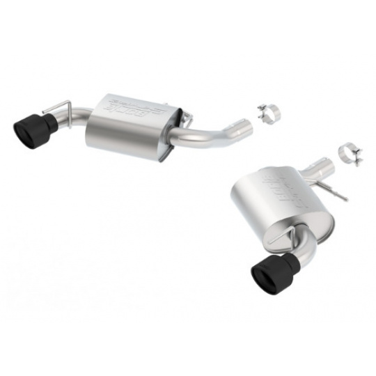 Borla koncový díl "S-Type" pro Chevrolet Camaro SS 6,2l V8 RWD 2-dvéř. bez NPP, r.v. od 16-20, typ koncovek: černé