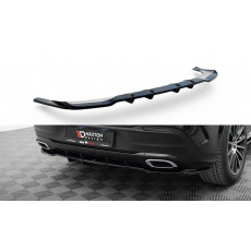 Maxton Design středový spoiler pod zadní nárazník s žebrováním pro Mercedes GLE Coupe C167, černý lesklý plast ABS, AMG-Line Maxton Design středový spoiler pod zadní nárazník s žebrováním pro Mercedes GLE Coupe C167, černý lesklý plast ABS, AMG-Line