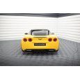 Maxton Design boční difuzory pod zadní nárazník pro Chevrolet Corvette C6, černý lesklý plast ABS