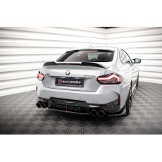 Maxton Design středový spoiler pod zadní nárazník pro BMW řada 2 G42 M240i, černý lesklý plast ABS Maxton Design středový spoiler pod zadní nárazník pro BMW řada 2 G42 M240i, černý lesklý plast ABS
