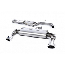 Milltek Sport výfukový systém cat-back s rezonátorem bez klapek pro Audi RS3 Sportback (8V MQB - předfacelift) 2015-2017, typ koncovek: oválné leštěné