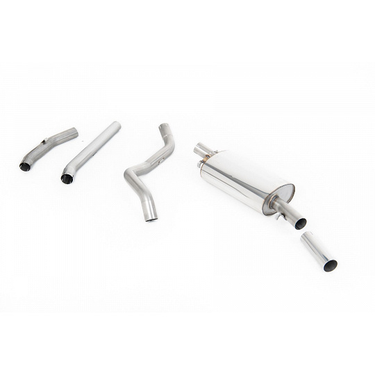 Milltek Sport Manifold-back bez rezonátoru (hlasitější) pro Volkswagen Golf Mk1 GTi 1976-1983 pro aftermarket svody