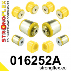016252A: Strongflex Sada silentbloků předního zavěšení varianta SPORT 016252A: Strongflex Sada silentbloků předního zavěšení varianta SPORT