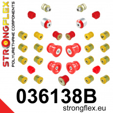 036138B: Full suspension polyurethane bush kit 036138B: Full suspension polyurethane bush kit