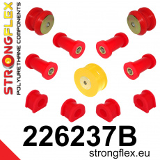 226237B: Strongflex Sada silentbloků zadního zavěšení 226237B: Strongflex Sada silentbloků zadního zavěšení