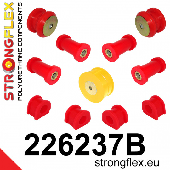 226237B: Strongflex Sada silentbloků zadního zavěšení
