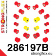 286197B: Strongflex Sada silentbloků zadního zavěšení