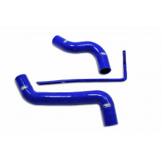 Samco Sport 3-dílná sada silikonových hadic pro vedení chladicí kapaliny pro Subaru Levorg VMG 2015 - On 2.0l Turbo (FA20), barva: modrá