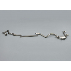 Milltek Sport výfukový systém Turbo-back bez Hi-Flow sportovního katalyzátoru pro Renault / Alpine Megane II Renaultsport 225 2.0T 2004-2009, typ koncovek: leštěné Milltek Sport výfukový systém Turbo-back bez Hi-Flow sportovního katalyzátoru pro Renault / Alpine Megane II Renaultsport 225 2.0T 2004-2009, typ koncovek: leštěné