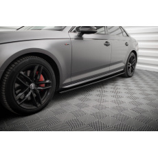 Maxton Design difuzory pod boční prahy pro Audi S4 B9, černý lesklý plast ABS Maxton Design difuzory pod boční prahy pro Audi S4 B9, černý lesklý plast ABS