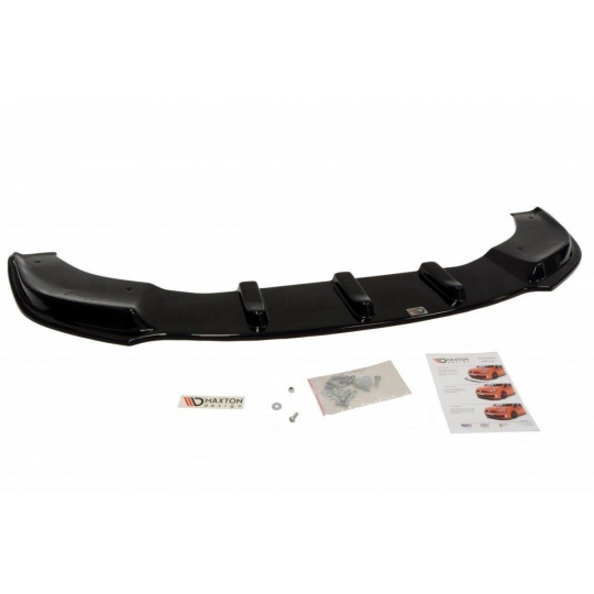 Maxton Design spoiler pod přední nárazník pro Škoda Octavia Mk2, černý lesklý plast ABS Maxton Design spoiler pod přední nárazník pro Škoda Octavia Mk2, černý lesklý plast ABS