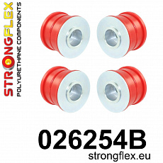 026254B: Strongflex Sada silentbloků předního nosníku