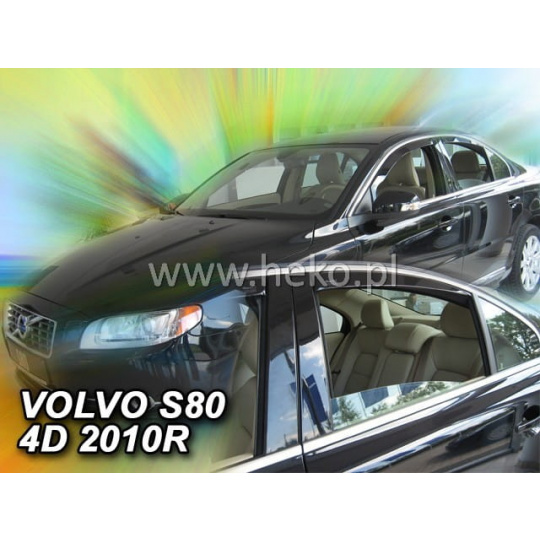 HEKO ofuky oken Volvo S80 4dv (2006-2016) přední + zadní