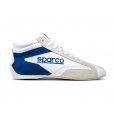 Volnočasové boty Sparco S-Drive Mid, barva: bílo-modrá, velikost: 38