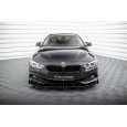 Maxton Design "Street Pro" spoiler pod přední nárazník s křidélky pro BMW řada 4 F36, plast ABS bez povrchové úpravy