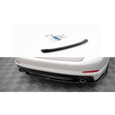 Maxton Design středový spoiler pod zadní nárazník pro BMW řada 5 G30, černý lesklý plast ABS Maxton Design středový spoiler pod zadní nárazník pro BMW řada 5 G30, černý lesklý plast ABS