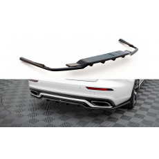 Maxton Design středový spoiler pod zadní nárazník s žebrováním pro Volvo S60 Mk3, černý lesklý plast ABS Maxton Design středový spoiler pod zadní nárazník s žebrováním pro Volvo S60 Mk3, černý lesklý plast ABS