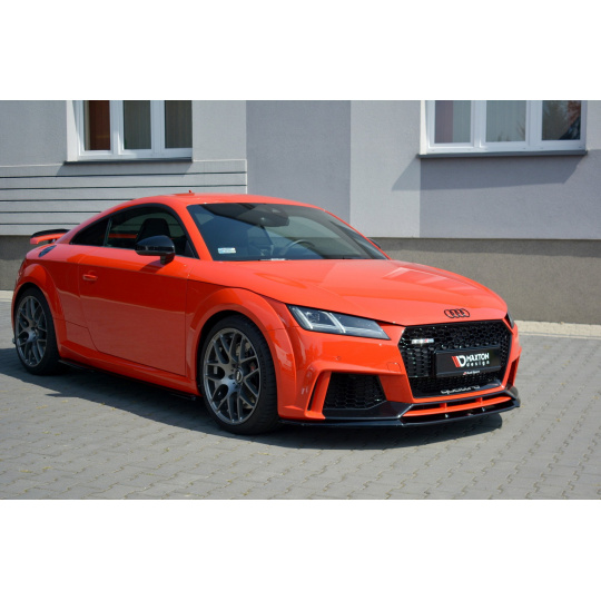 Maxton Design spoiler pod přední nárazník ver.2 pro Audi TT RS 8S, černý lesklý plast ABS Maxton Design spoiler pod přední nárazník ver.2 pro Audi TT RS 8S, černý lesklý plast ABS