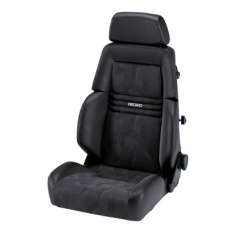 Sportovní sedačka RECARO Expert M, sklopná, černá koženka/černá Artista