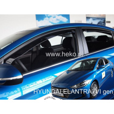 HEKO ofuky oken Hyundai Elantra V 4dv (od 2016) přední + zadní