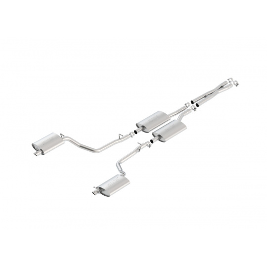 Borla Cat-Back výfukový systém "S-Type" pro Chrysler 300 3,6l V6 RWD, 4-dvéř., r.v. od 11-14