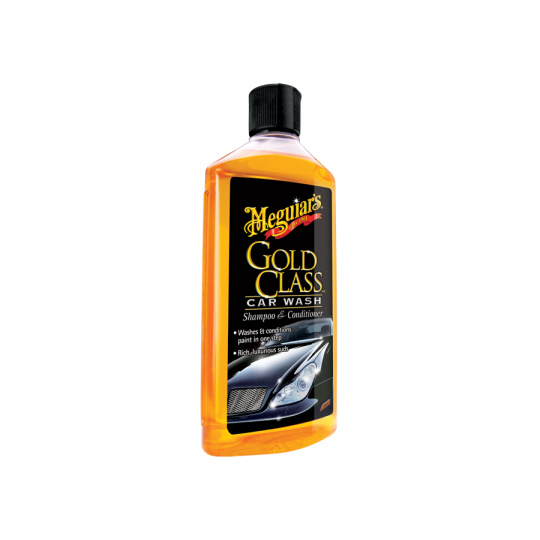 Meguiar's Gold Class Car Wash Shampoo & Conditioner - extra hustý autošampon s kondicionéry, 473 ml