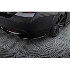 Maxton Design boční difuzory pod zadní nárazník ver.1 pro BMW řada 4 F36, černý lesklý plast ABS, M-Pack