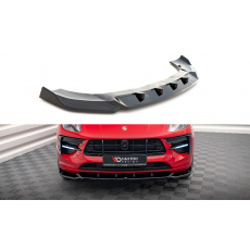 Maxton Design spoiler pod přední nárazník pro Porsche Macan Mk1 Facelift, Carbon-Look Maxton Design spoiler pod přední nárazník pro Porsche Macan Mk1 Facelift, Carbon-Look