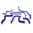 Samco Sport 8-dílná sada silikonových hadic pro vedení chladicí kapaliny pro Peugeot 205 GTi 1985 - 1992 1600/ 1900 s levostranným řízením, barva: modrá